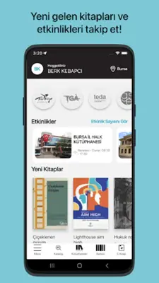 Etkin Kütüphanem android App screenshot 3